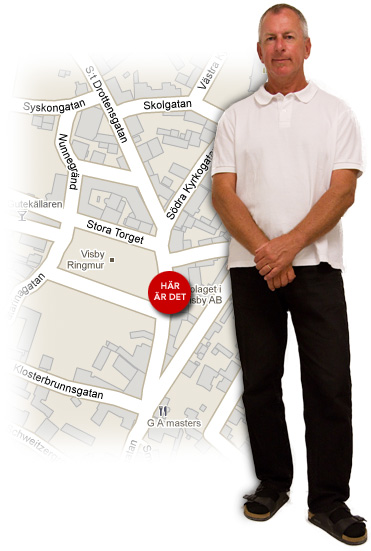 Naprapat Pär Ljungström Visby Stora Torget Gotland Tel 070-6653224